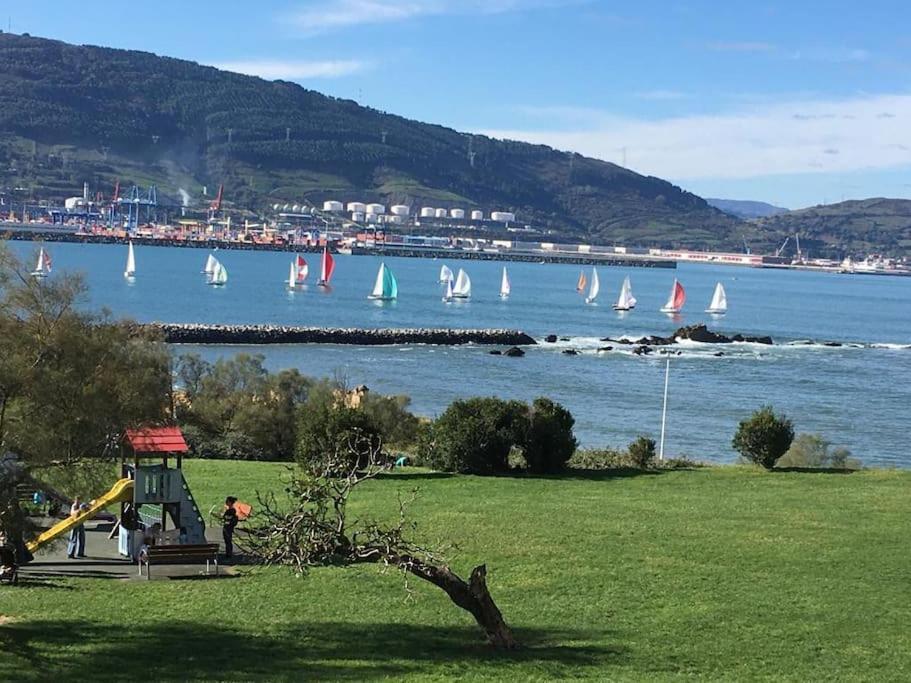 Maravillosa Ubicacion Junto Al Mar Con Garaje Getxo Exteriör bild